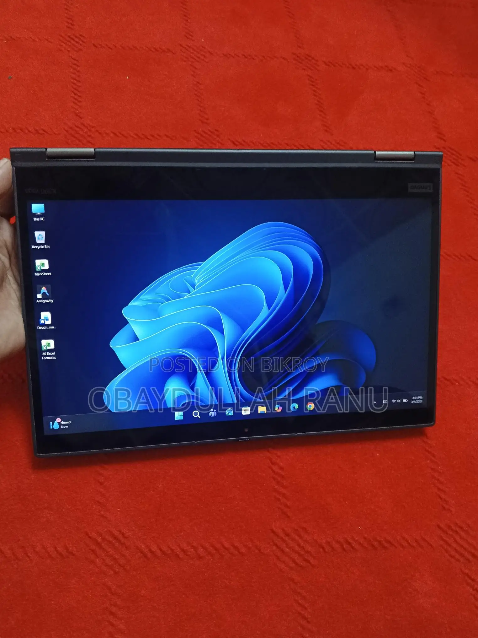 Laptop Lenovo ThinkPad X390 16GB Intel Core I5 SSD 256GB