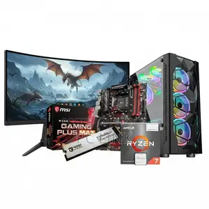 AMD RYZEN 7 5700G GAMING PC RAM 8GB/128GB M.2 & 500GB-22" HIKVISON/ALTAS