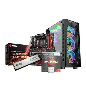 AMD RYZEN 7 5700G GAMING PC RAM 8GB/128GB M.2 & 500GB-22" HIKVISON/ALTAS