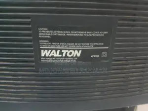 Walton Crt TV 21" Black Body. Lcd Display.