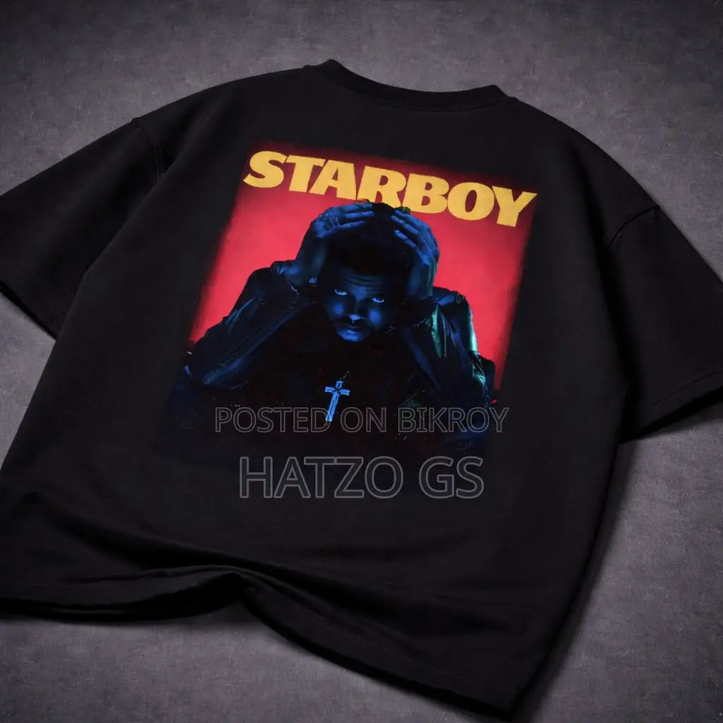 Starboy Drop Shoulder T-Shirt – 225+ GSM Heavy Premium Streetwear Tee