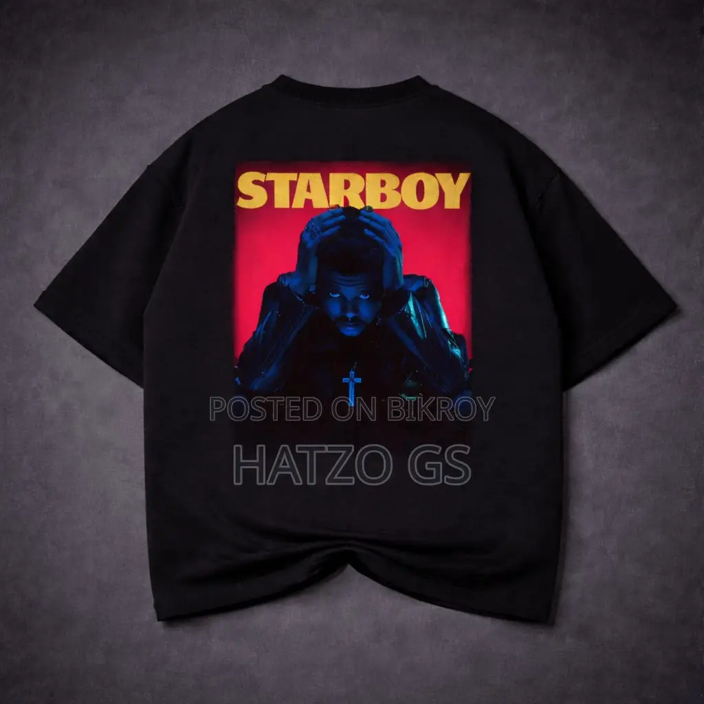 Starboy Drop Shoulder T-Shirt – 225+ GSM Heavy Premium Streetwear Tee