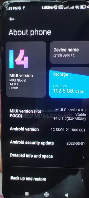 Xiaomi Poco F2 Pro 8/256 Display for Sale (used)