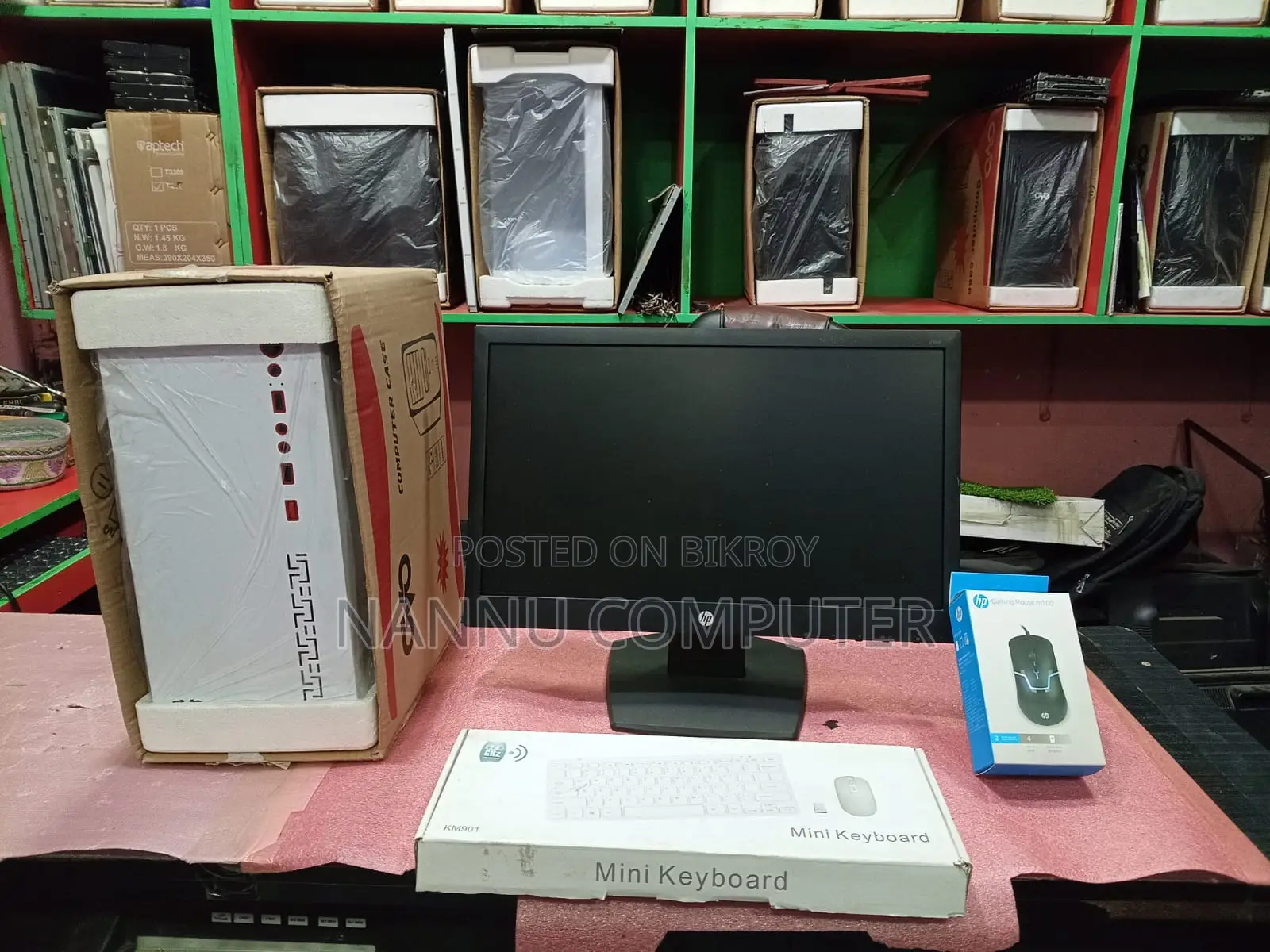 ঈদ ধামাকা Core i3/4GB/500GB/19" Led New 1year warrnty