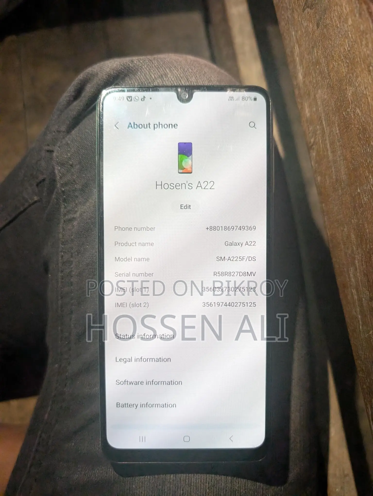 Samsung Galaxy A22 (Used)
