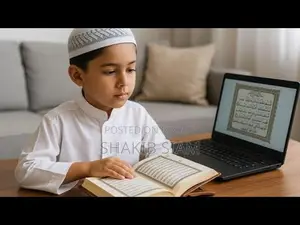 Arabic tutoring available, learn to read the Quran for beginners.