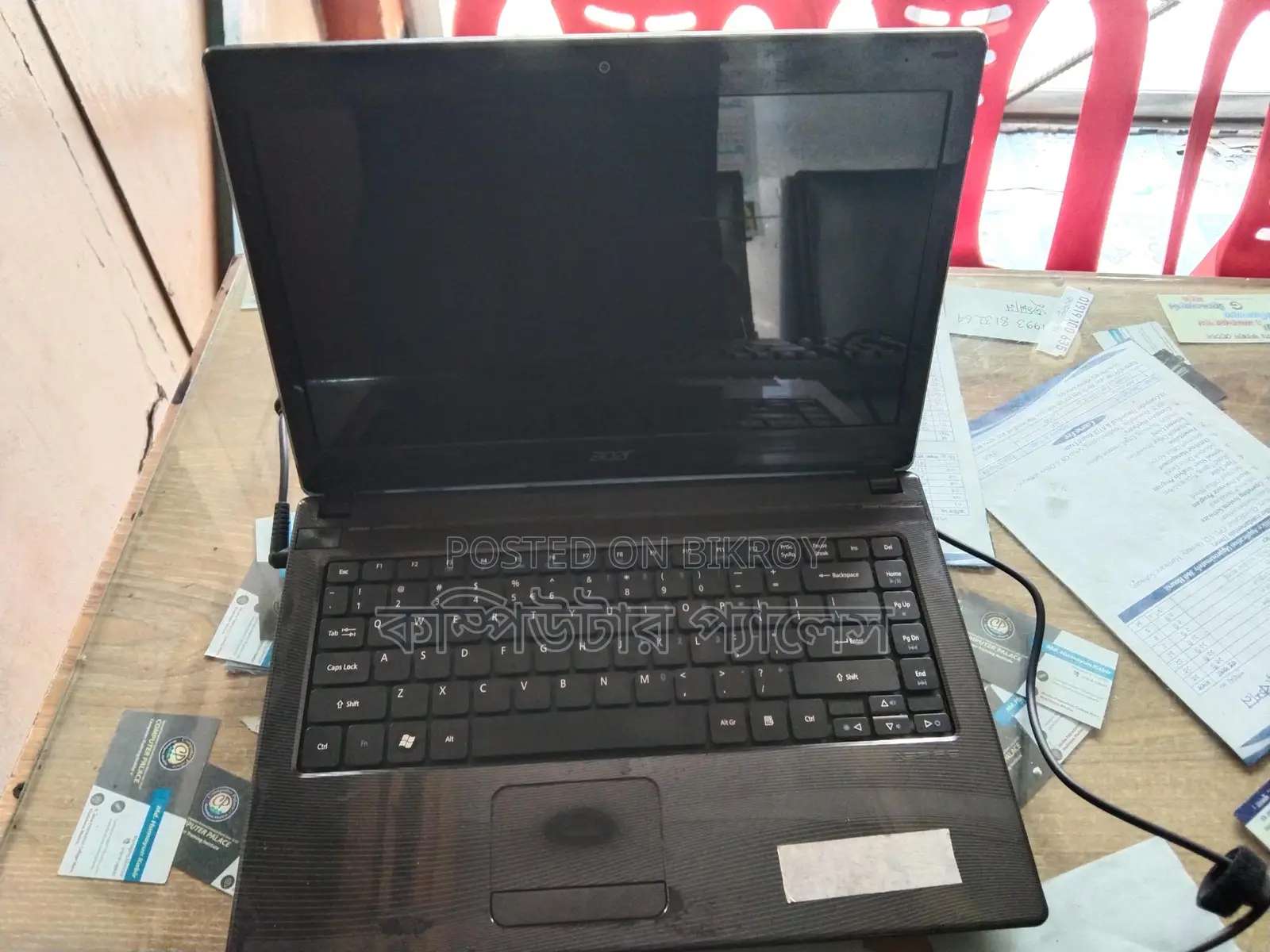 Acer Laptop Core i3 2nd Gen Ram 4GB SSD 128 GB All Ok