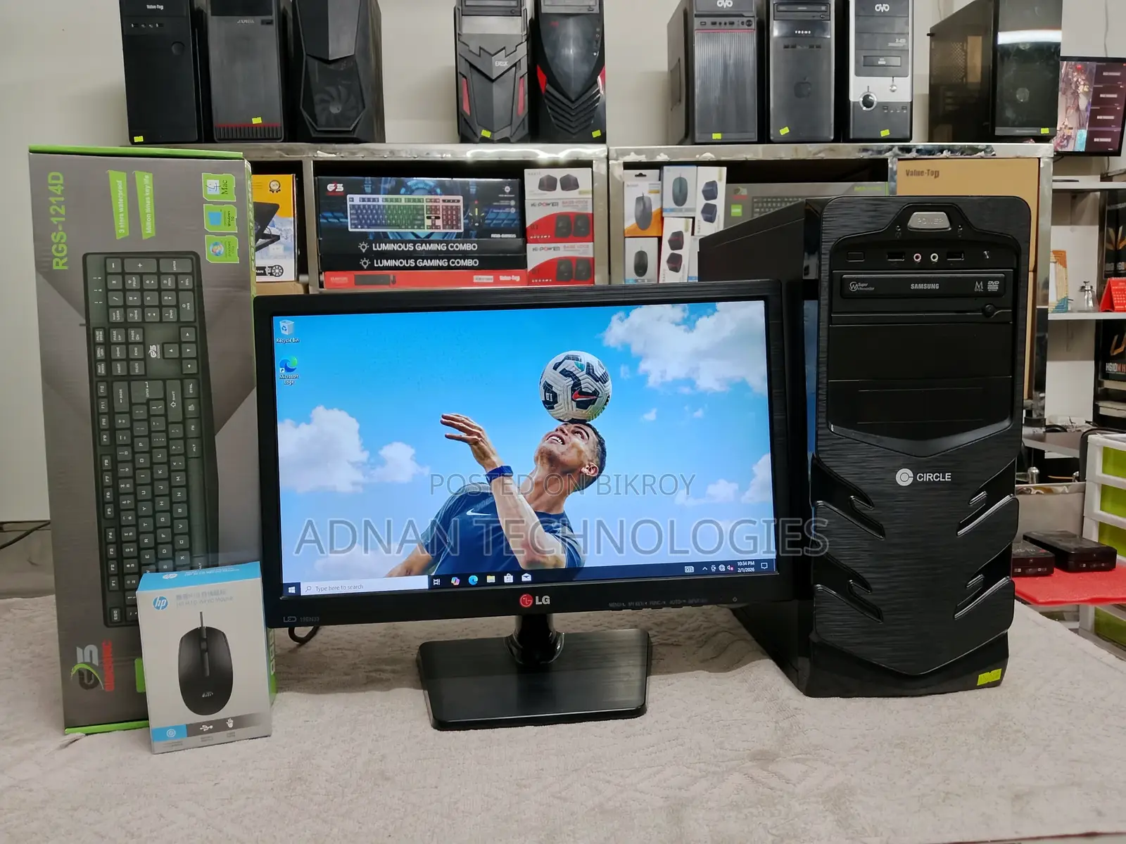 Desktop Computer 4GB Intel Core I3 HDD 500GB