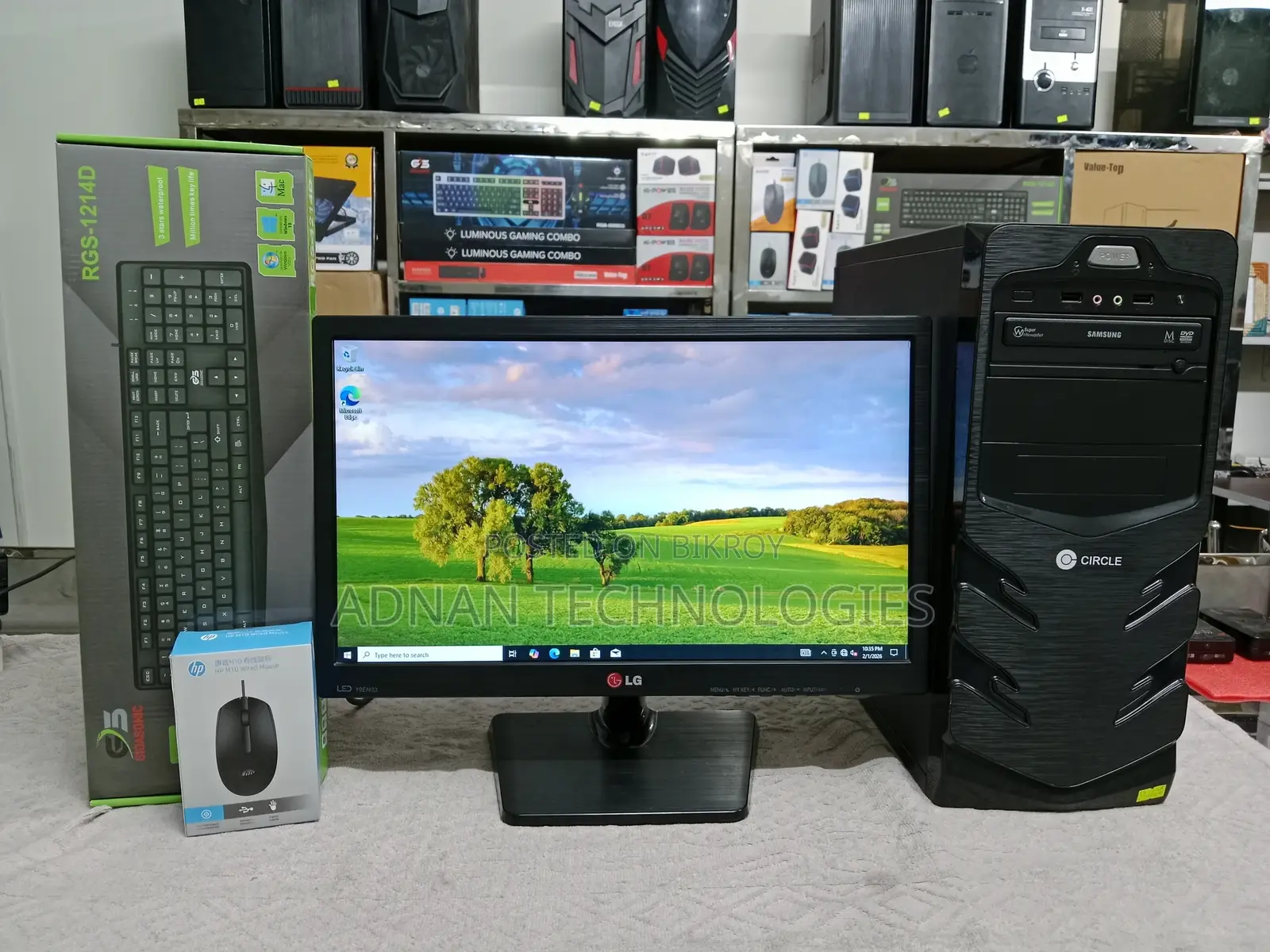 Desktop Computer 4GB Intel Core I3 HDD 500GB