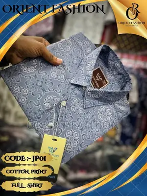 Cotton Print Full Shirt