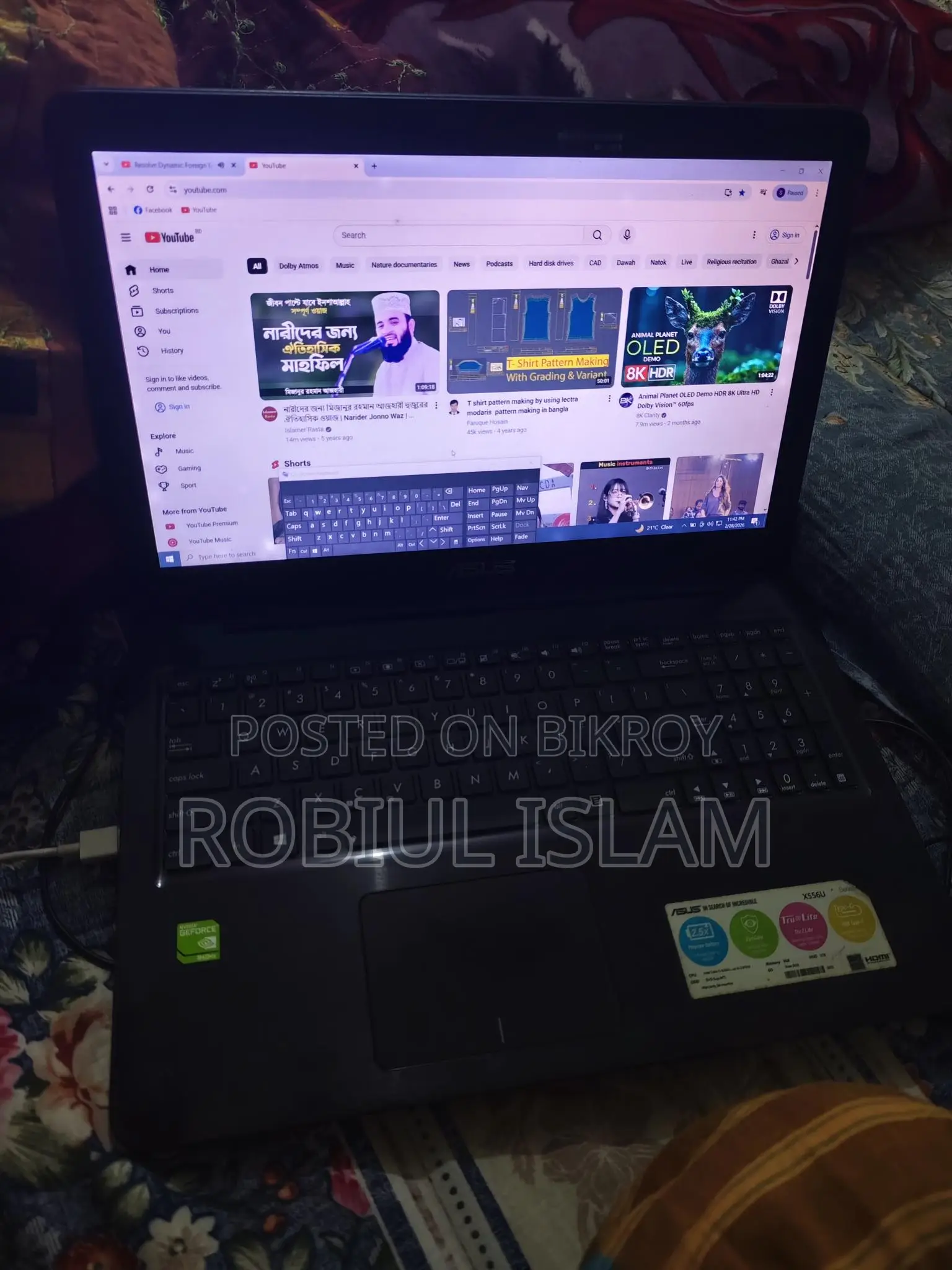 Asus laptop