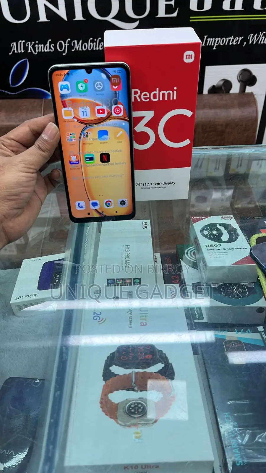 নতুন শাওমি রেডমি ১৩সি ২৫৬ জিবি কালো