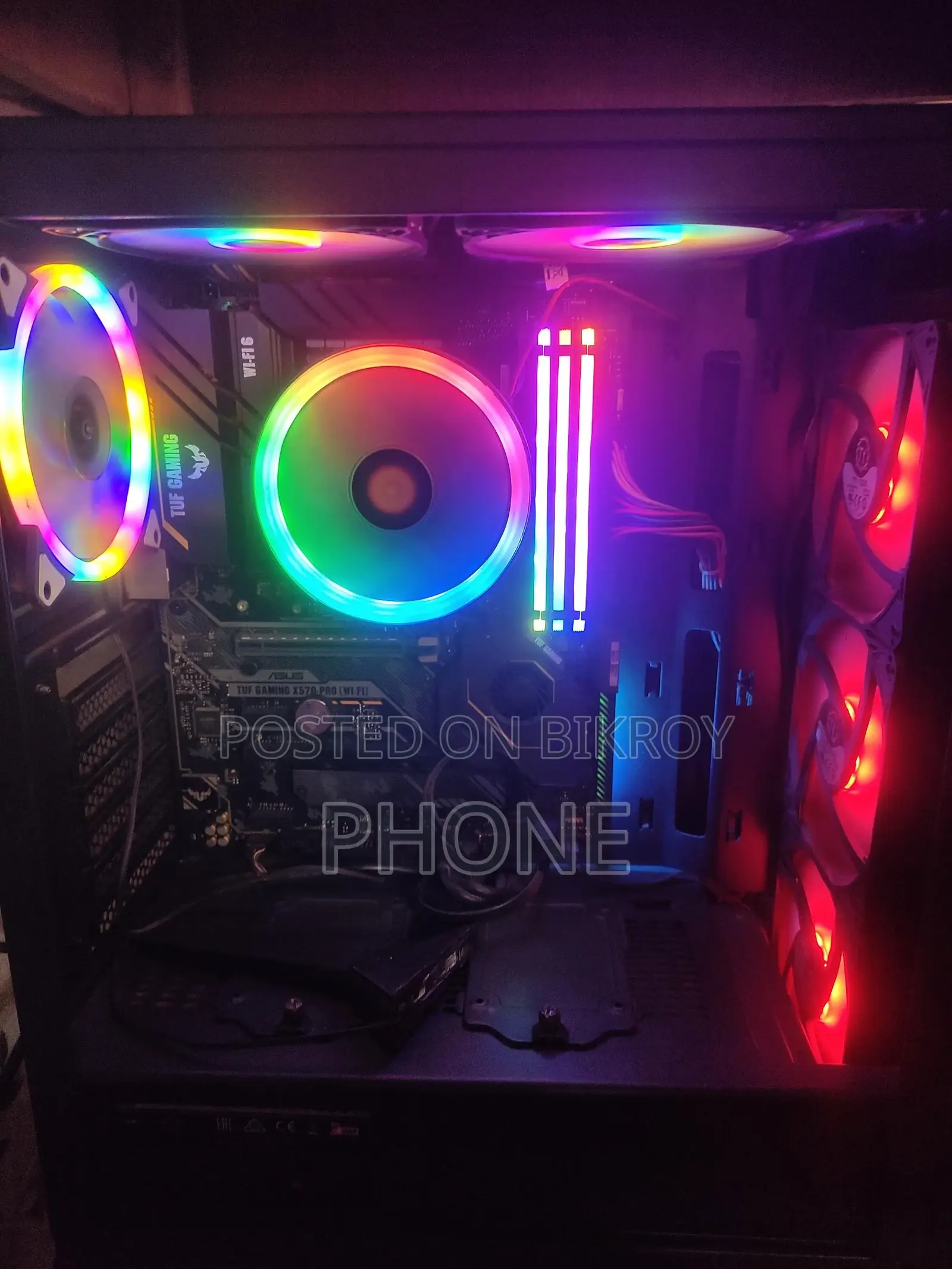 Desktop Computer Asus 16GB AMD Ryzen 5 HDD+SSD 500GB