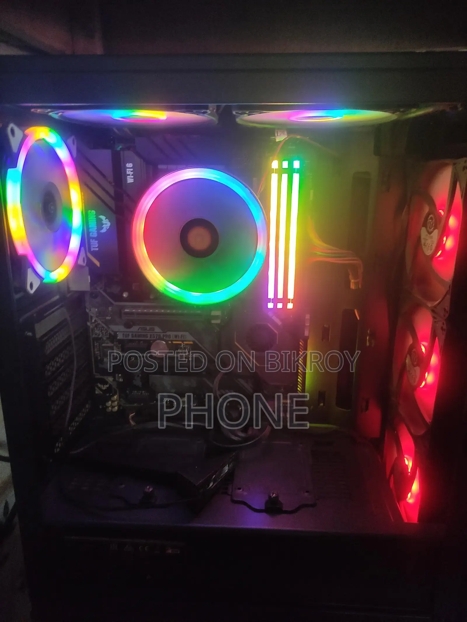 Desktop Computer Asus 16GB AMD Ryzen 5 HDD+SSD 500GB