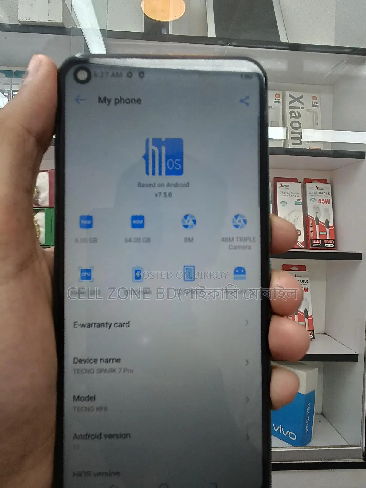 Tecno Spark 7 Pro 6/64 (Used)