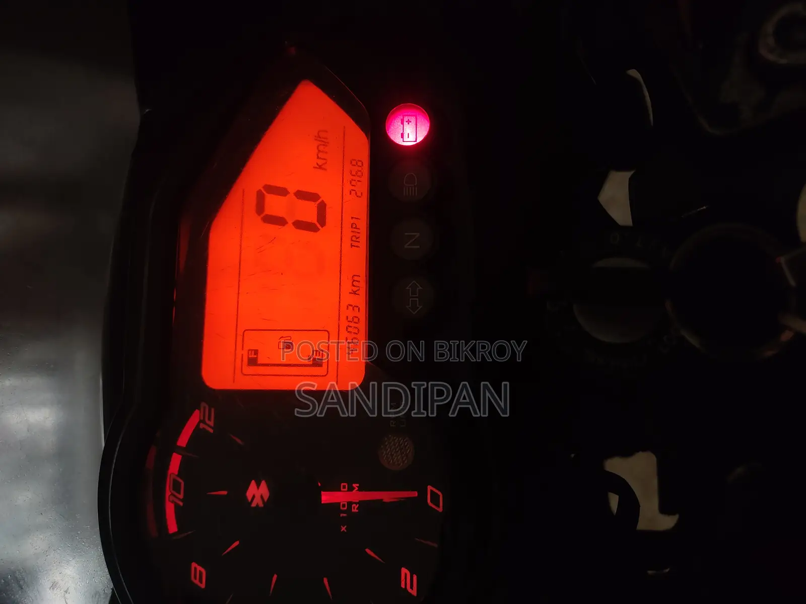 Bajaj Pulsar 150 black red 2016