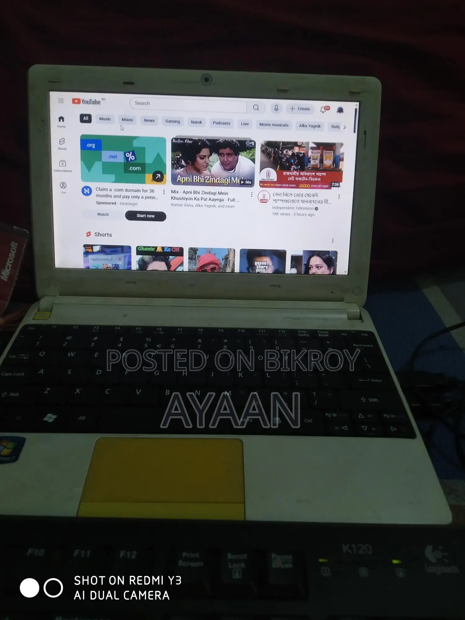 Acer Laptop for sale