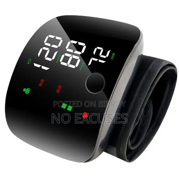 Automatic Wrist Blood Pressure Monitor with LED Display