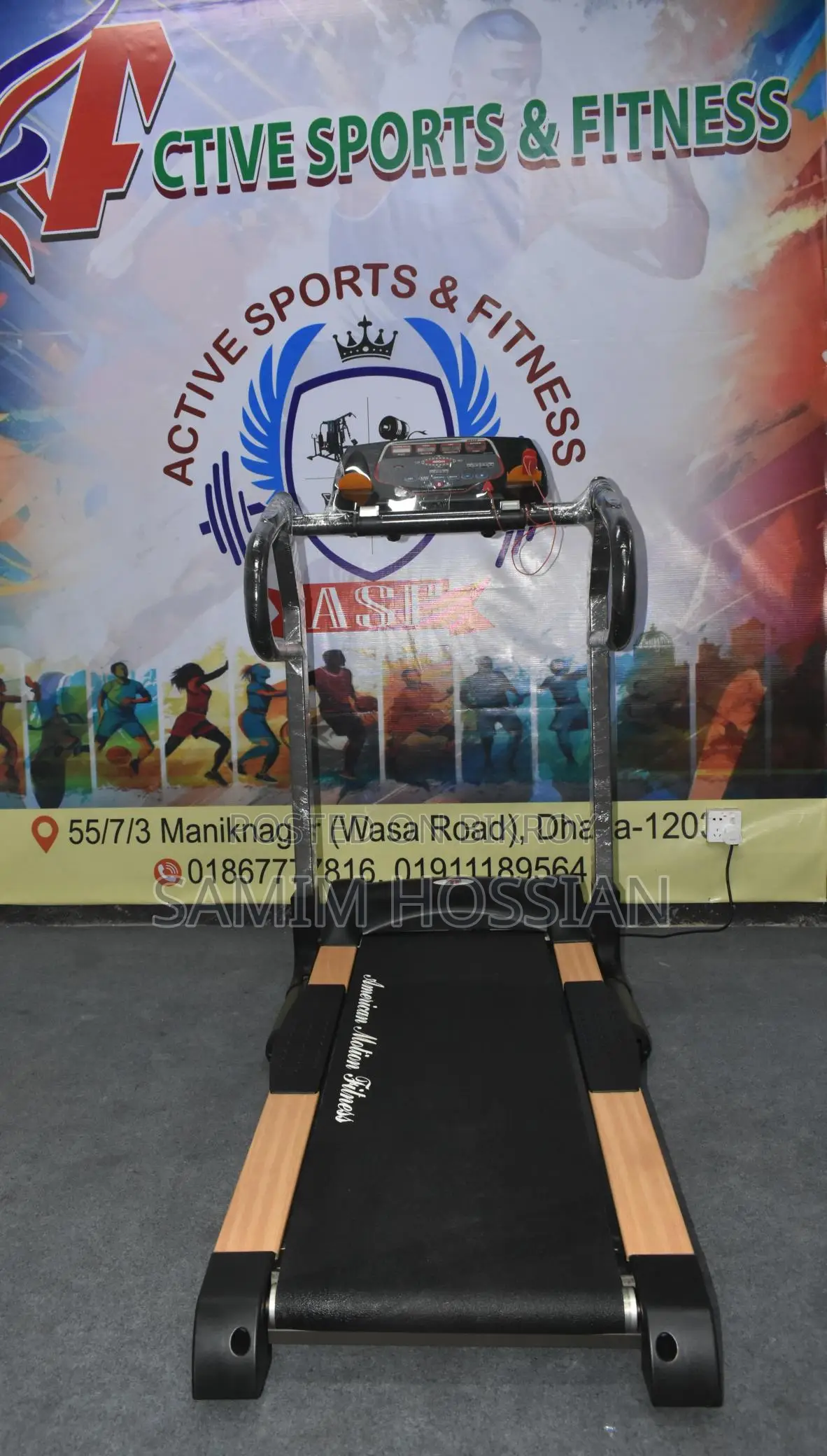 ট্রেড মিল চাচ্ছেন, ফুল ফ্রেশ নতুনের মত,