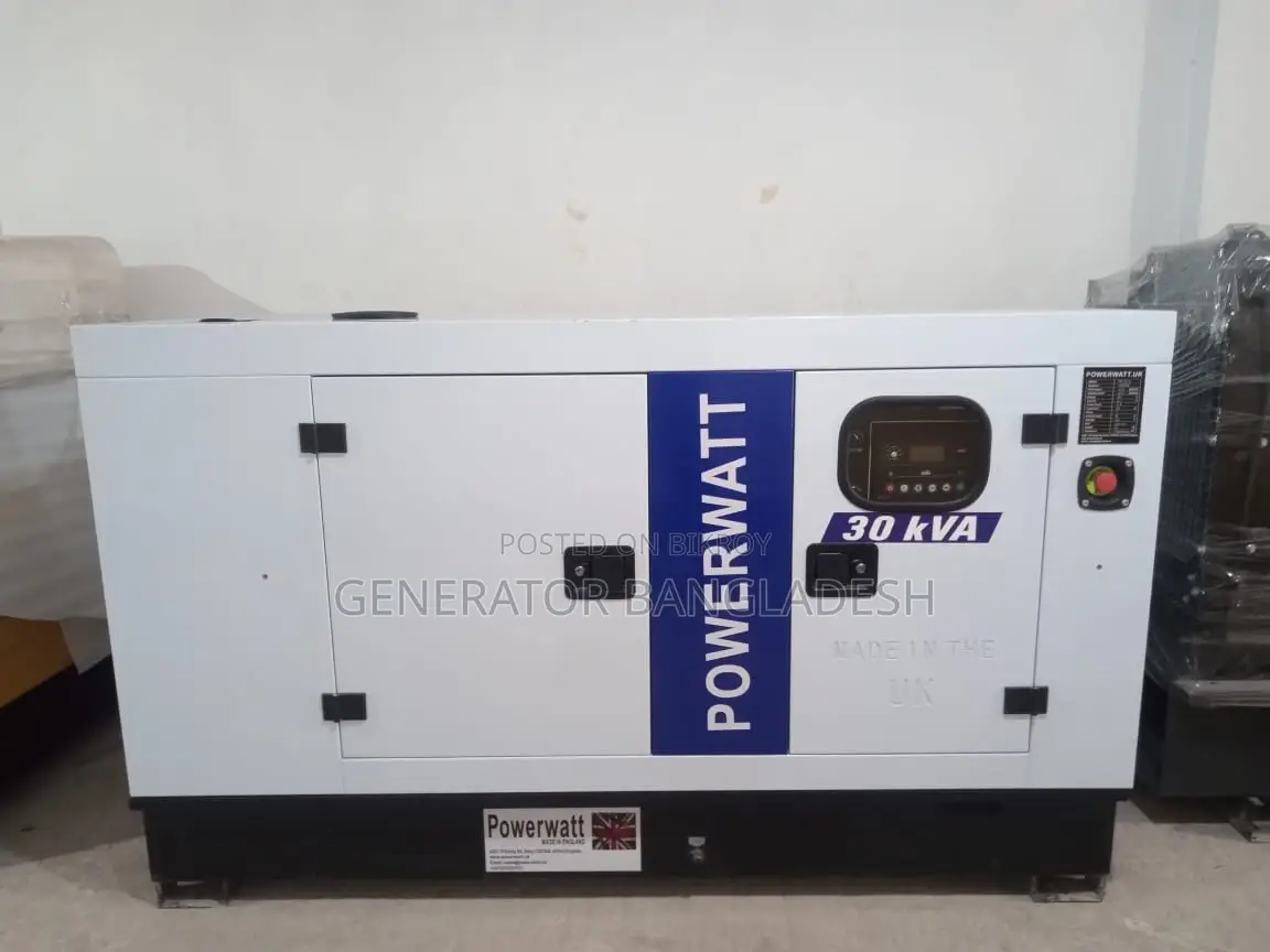 30 Kva Perkins Generator - Made In UK
