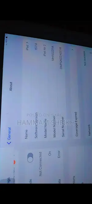 Stylish Fingerprints Lock Last version Ipad Air 2