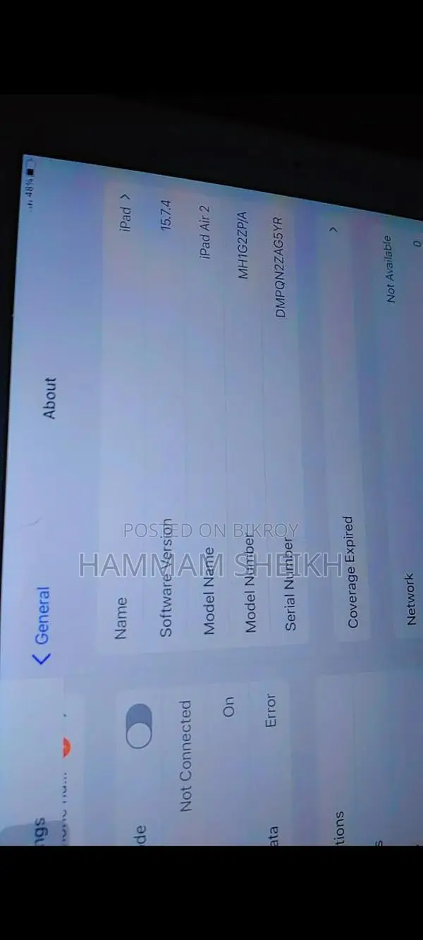 Stylish Fingerprints Lock Last version Ipad Air 2