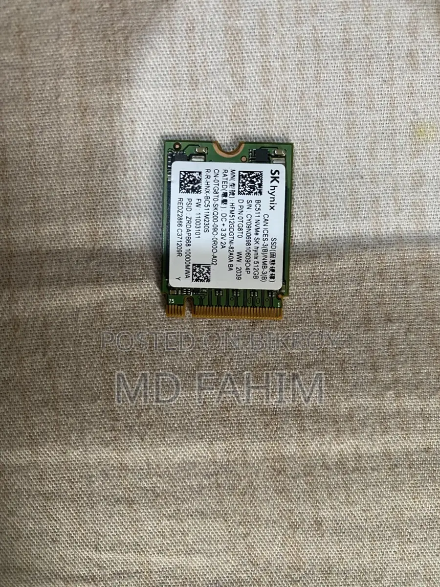 SSD 512 Nvme Nanu M.2