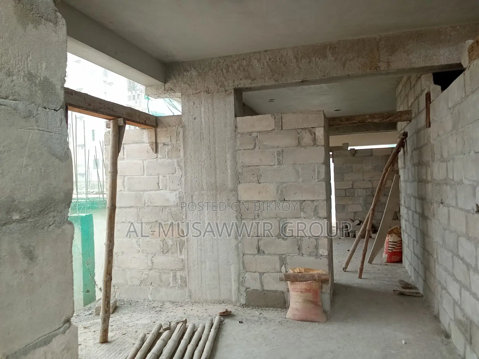 Modern flat built with advanced design