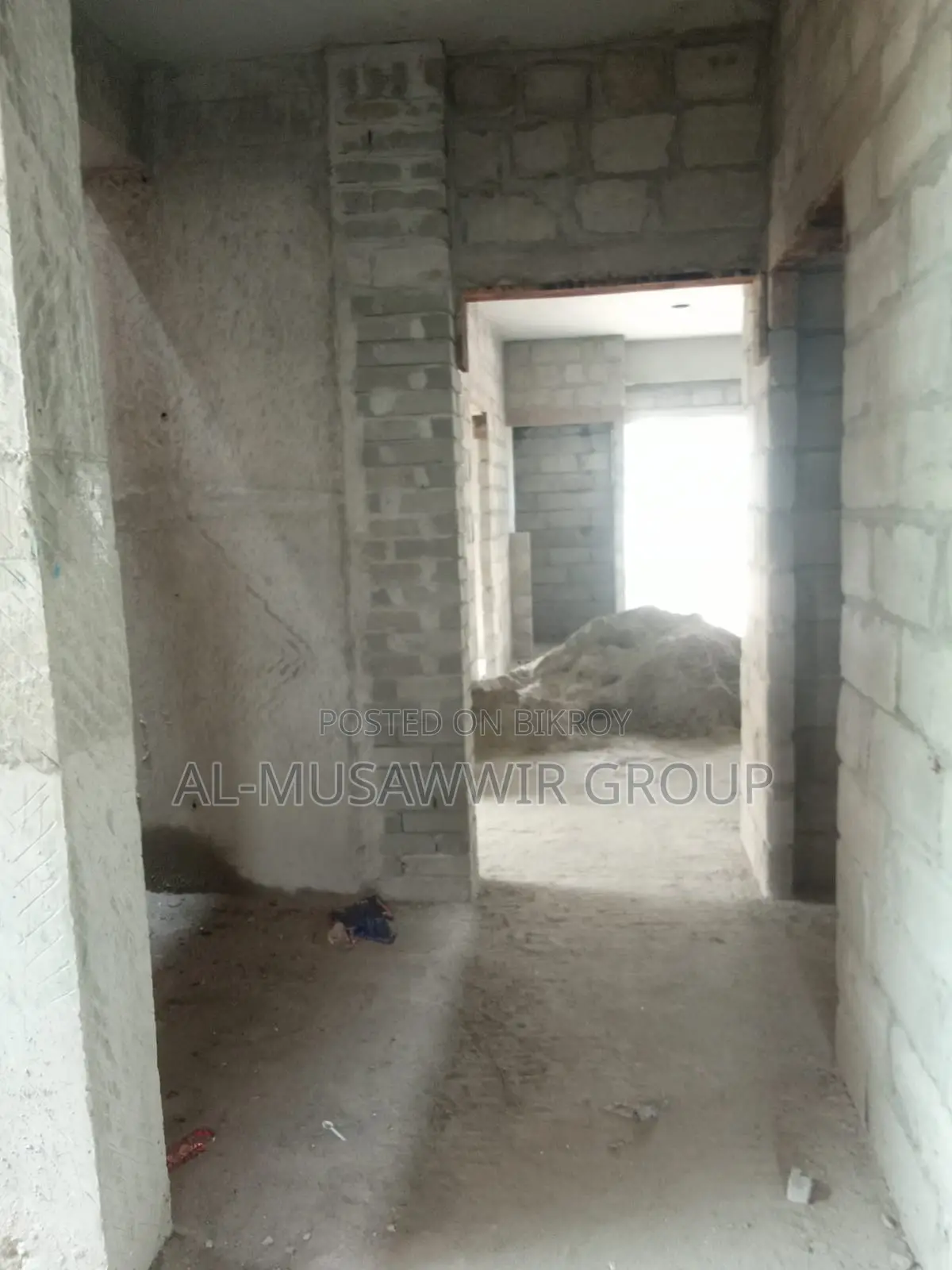 Modern flat built with advanced design