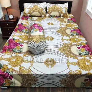 Twill Cotton Bed Sheet (4-Piece Set)