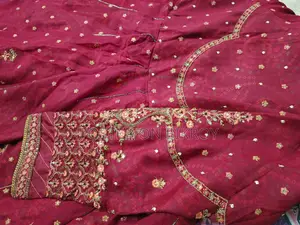 Brand New Maroon Pakistani Gown with Tag
