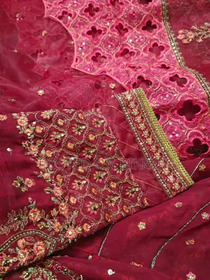 Brand New Maroon Pakistani Gown with Tag