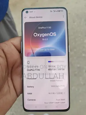 OnePlus 11 ১৬/২৫৬ (ব্যবহৃত)
