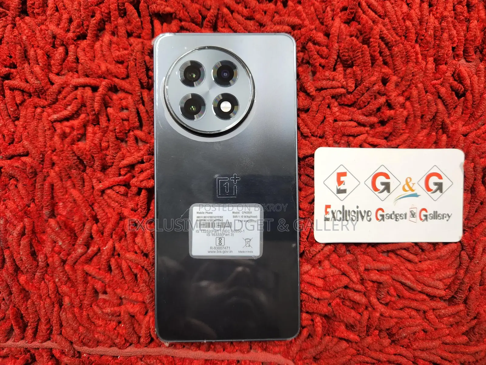 OnePlus 13R 12+256GB BH100% (Used)