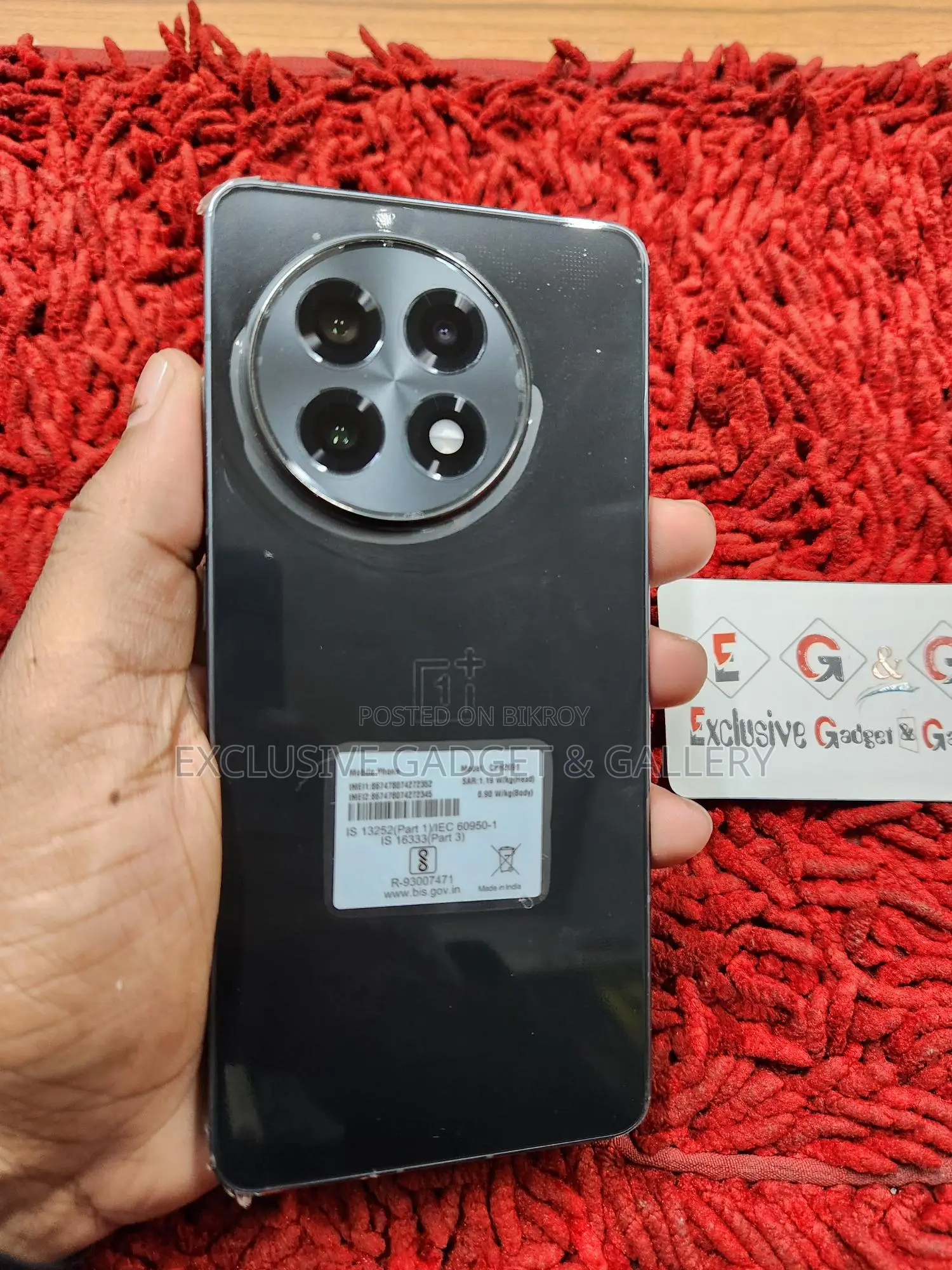 OnePlus 13R 12+256GB BH100% (Used)