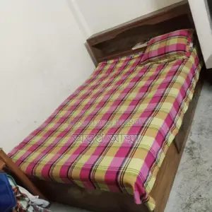 সেগুন কাঠের বক্স খাট