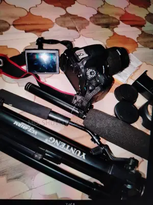 Canon 700d with 55mm kit lens. Used Fresh Condition.