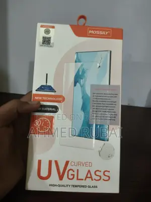 UV curved glass