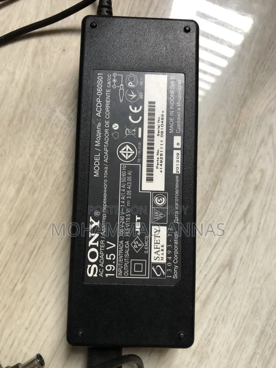 Sony TV Adapter 19.5v 3.5a