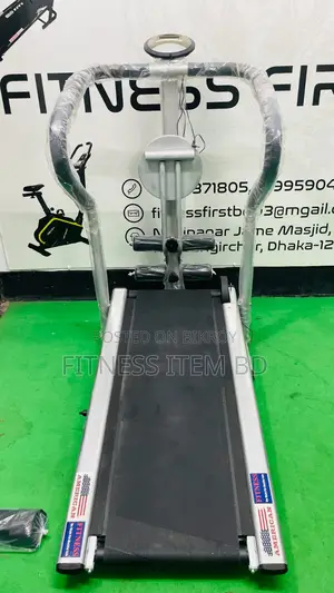 3 in 1 power fitness manual treadmill