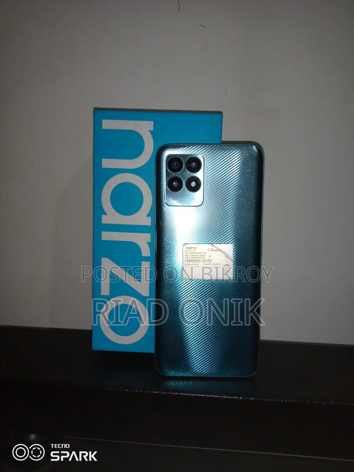 Realme Narzo 50 . (Used)