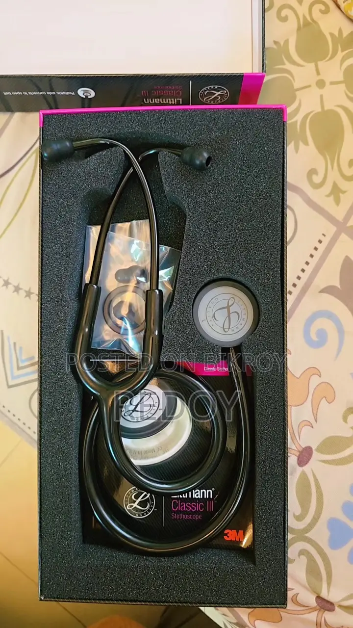 Littmann Classic 3 Stethoscope - Black Edition Brand New from China