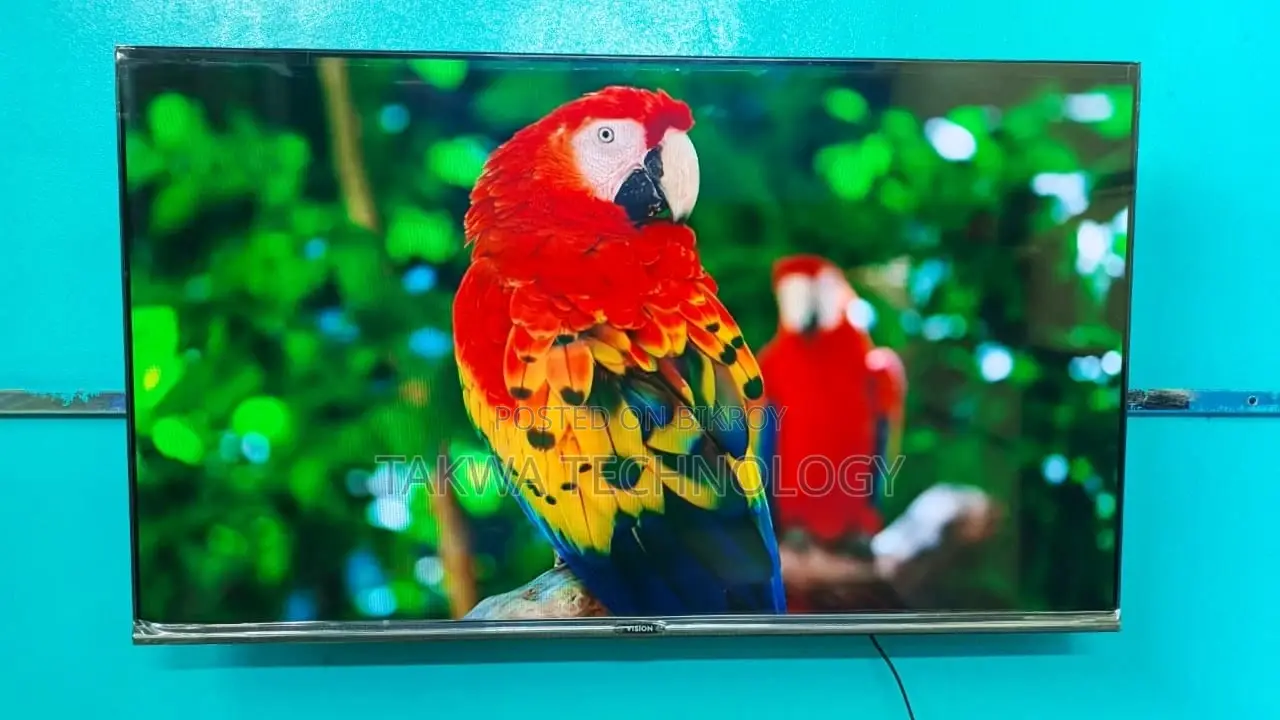 Vision-43" Inch Android Frameless Voice Control TV 2+16 GB