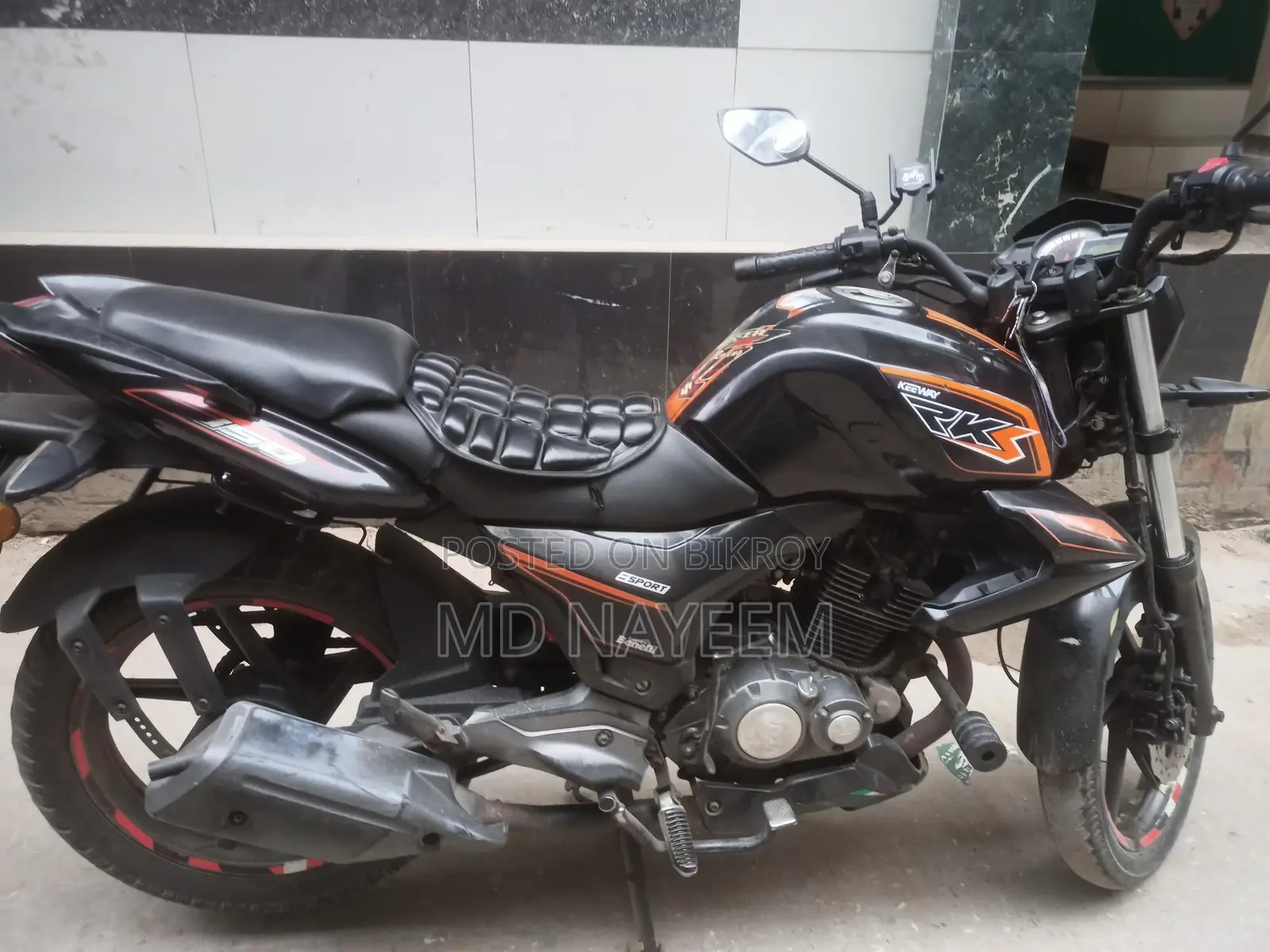 কিওয়ে আরকেএস ১৫০ ২০১৭ কালো