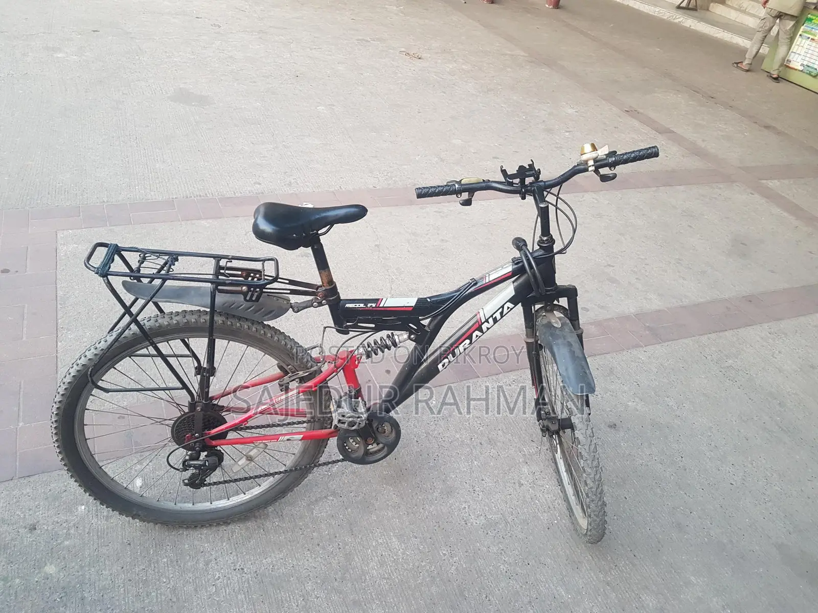 দুরন্ত রিকয়েল মাল্টি স্পিড -২৬ ইঞ্চি সাইকেল-কালো রঙ - ৮০৪১৪৮