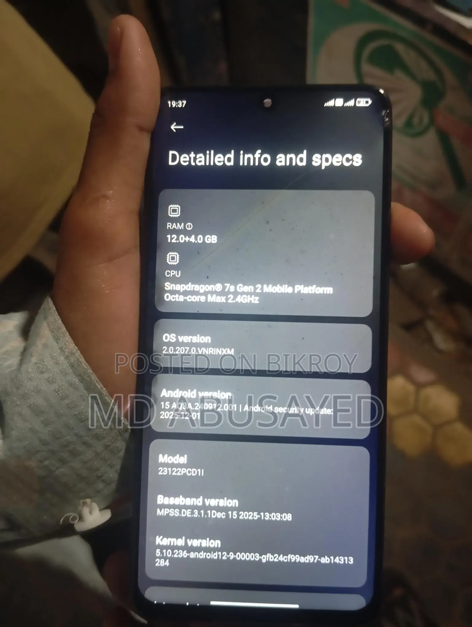 Xiaomi Poco X6 . (Used)
