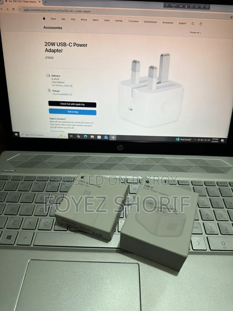 20W Charger and Cable