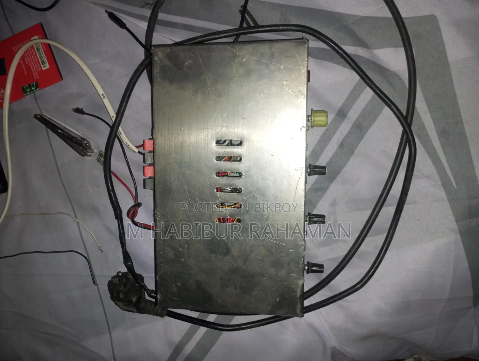 Get a high-quality sound box machine.