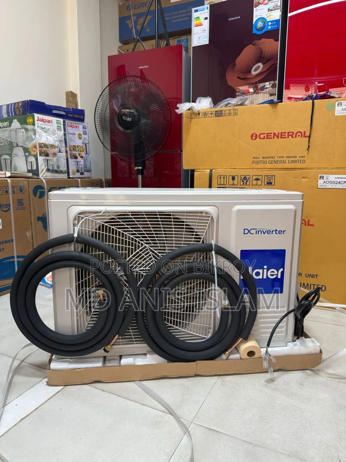 Haier 1 Ton Clein Coolinverter Condition