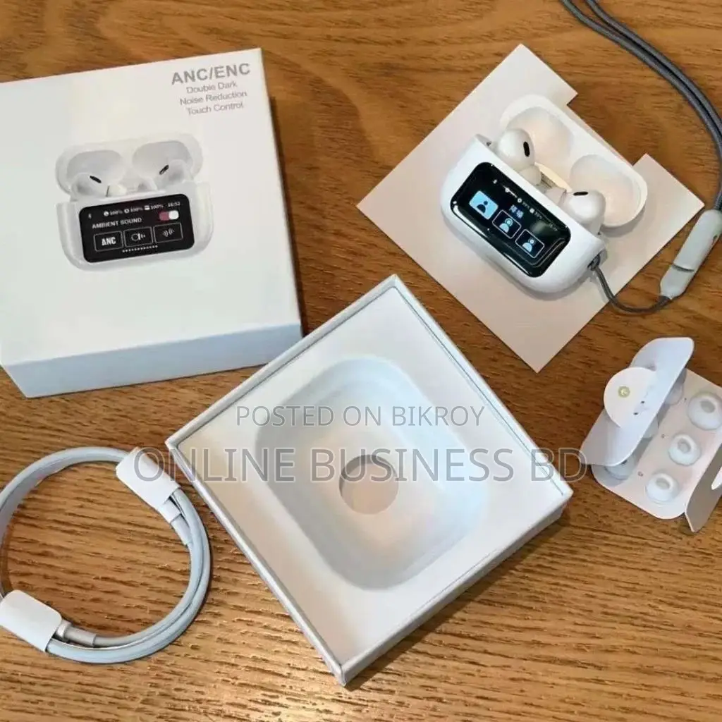 A9 Pro Display EarPods Bluetooth Headphones